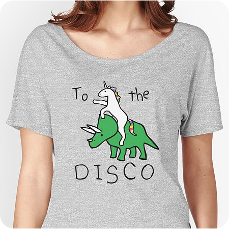 Example of a Horned Warrior Friends T-shirt on Threadless